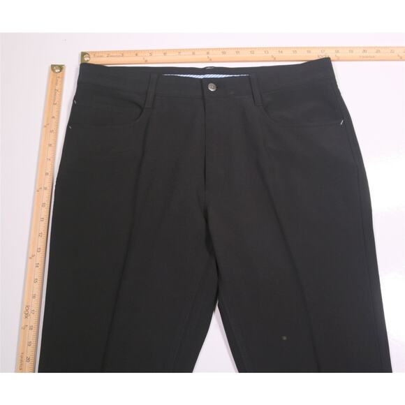 Footjoy Athletic Fit Current Black 5 Pocket Performance Pants Men's 35x32 - Picture 4 of 7